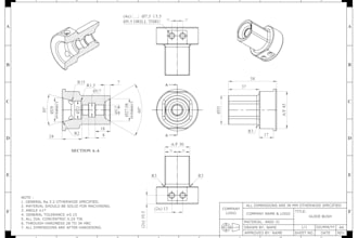 do mechanical cad design with auto cad 2d drafting and 3d modeling