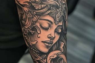 design professional tattoo and custom tattoo