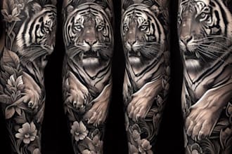 do sleeve tattoo design tattoo cover up custom tatoo design