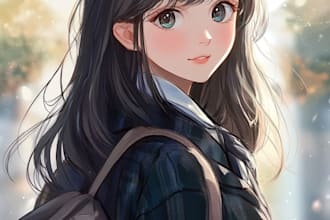 draw fanart and original characters