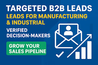 targeted b2b lead generation for manufacturing and industrial