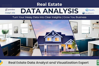 perform real estate market analysis and create professional investor report