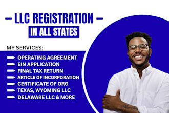 usa llc registration in texas, new mexico, montana, florida for non residents
