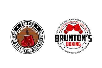 design luxury boxing logo