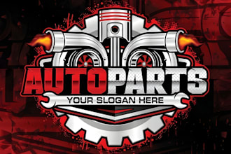 do car racing, car wash, and automotive logo for your brand