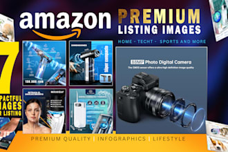 listing of products optimized for amazon images