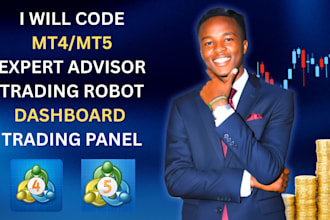develop trading bot in mql5 mql4 for mt5 and mt4