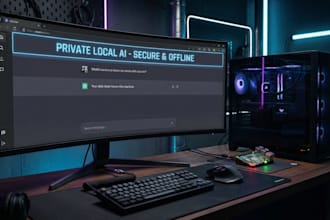 set up a private local ai chatbot like chatgpt using ollama and open webui