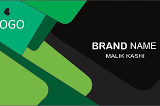 design a professional double sided business card