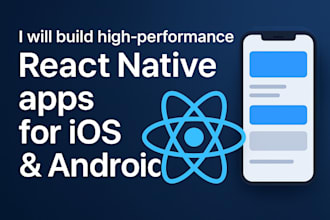 high performance react native apps for ios and android