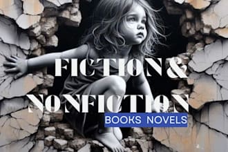 ghostwrite a fiction story or a nonfiction ebook for you