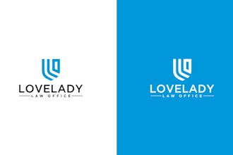 professional lawyer, attorney and business logo design