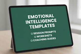 help you save time with ready to use ei coaching templates