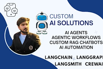 develop ai agents, llm applications and chatbots with langchain, langgraph
