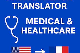 translate medical documents from english to french