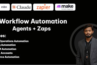 build ai agents, mcp, zapier, n8n, gumloop, make, relevance workflow automation