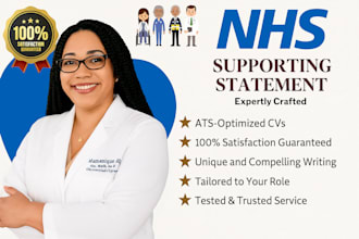 write and tailored a winning nhs supporting statement that gets you interview