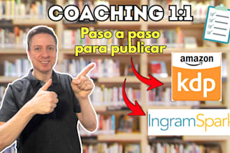 guiaré para publicar tu libro en amazon KDP e ingramspark