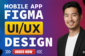 custom mobile app UX UI design in figma website design