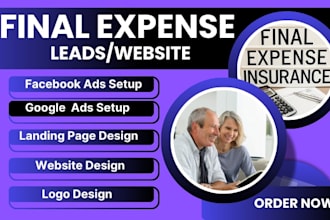 final expense leads life insurance leads burial insurance final expense website