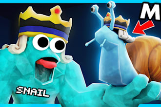make pro animal company thumbnails for you