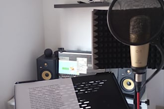 record your female characters voice tracks