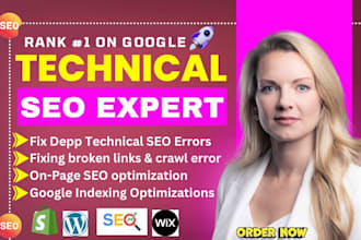 do technical SEO on page audit google search console indexing optimization