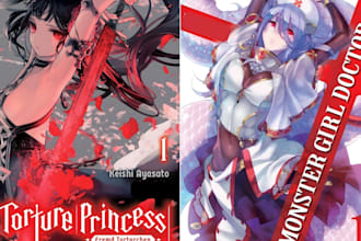do light novel anime manga manhwa webnovel webcomic graphic novel book cover art
