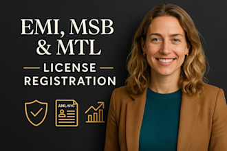 do emi, msb, mtl license registration for fintech and exchange companies