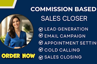 commission based sales close sales development representative appointment setter