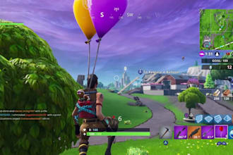 design 1v1 fortnite map, brainrot map, geometry dash,  box fighting map, zonewar