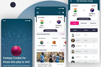 develop your fantasy cricket sport app