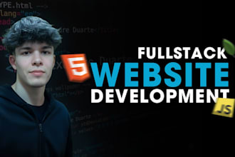 develop an API, a backend system