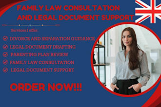 be your legal advisor in family law, and provide consultation for your legal mat