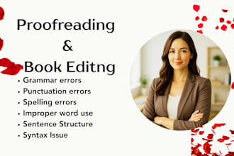 proofread and line edit your dark romance and erotic novels as your book editor