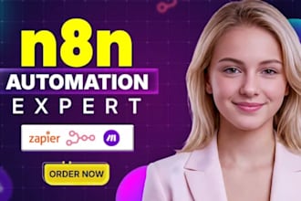 develop smart n8n ai automation, n8n ai agent and n8n scalable workflows