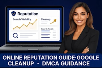 improve your online reputation with google cleanup and dmca guidance