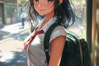 do an anime or comic character