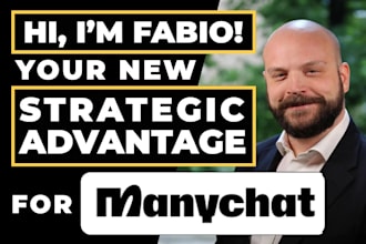 design complete manychat automation systems for your brand