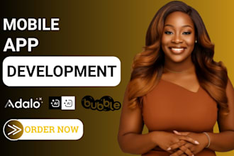 do bubble mobile app development, android, ios app development, flutter app