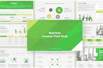 design a professional investor pitch deck that wins funding