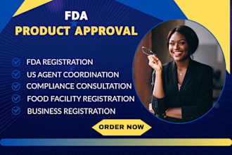 handle fda registration and compliance for food drug or medical device