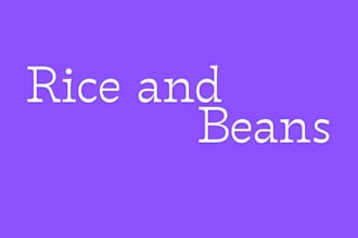 do rice and beans for you