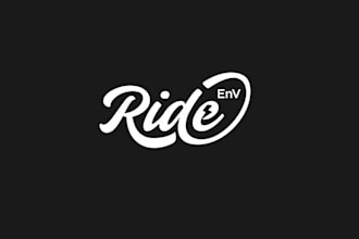 design electric bike scooter surfer vehicle company logo