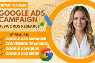 setup and manage your google ads campaign