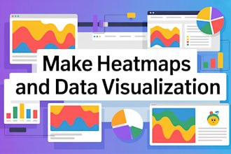 make heatmap and data visualization