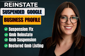 reinstate suspended google business profile verification fix gmb suspension