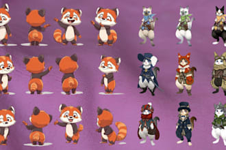 draw custom plushie reference sheet stuffed animal character pony plush soft toy