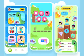 develop ai kids game app elearning app quiz game app education app trivia app