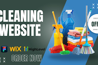 make wordpress cleaning website cleaning office cleaning house cleaning service